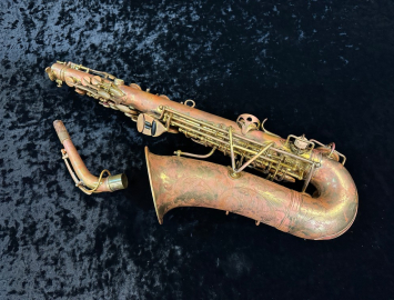 Photo Vintage 1940's Buffet Crampon Paris SA 18-20 Alto Saxophone, Serial #708 – Project Horn